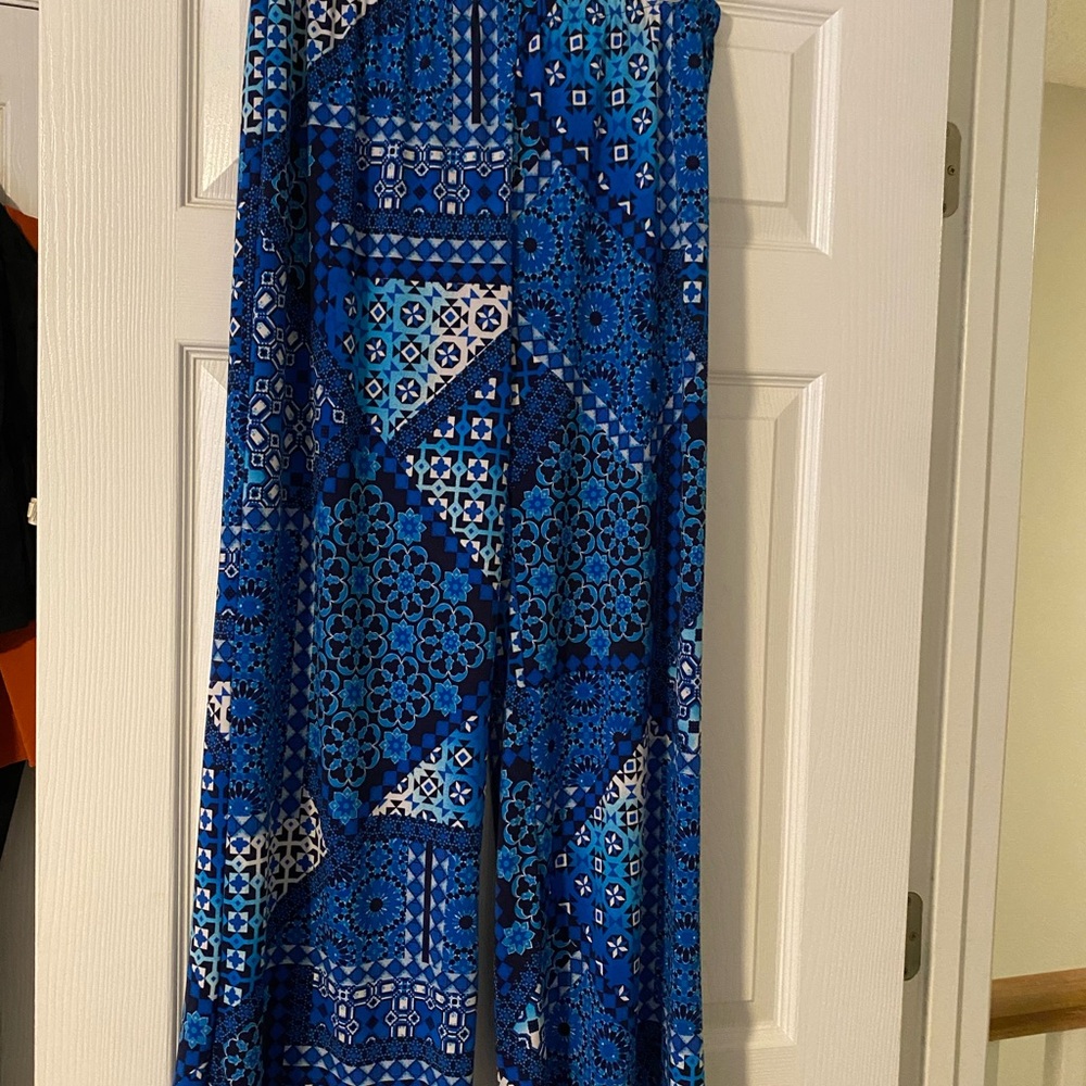 Chico’s blue wide leg pants